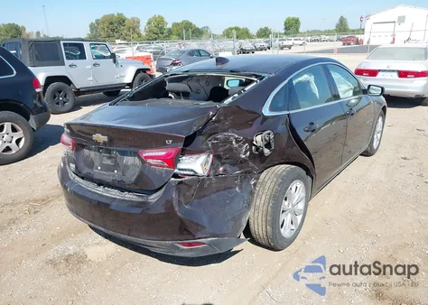 2021 Chevrolet Malibu Fwd Lt from USA, damaged, VIN 1G1ZD5ST0MF026982